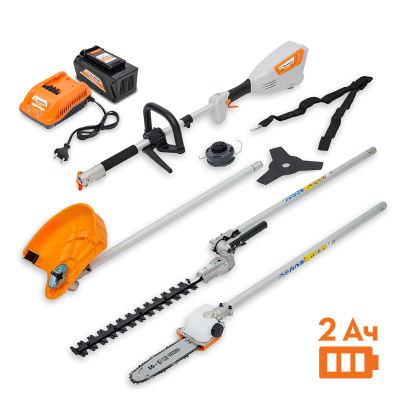 KА40R SET AM402 + AC402 Аккумуляторный комбимотор  VILLARTEC