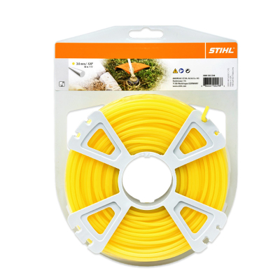 Косильная струна Ø 3,0 мм х 53 м STIHL круглого сечения жёлтый