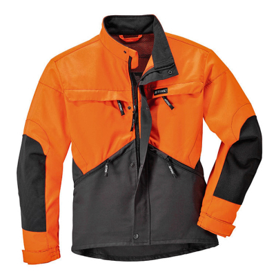 Куртка DYNAMIC цвет антрацит/сигнальный оранж, р.XL