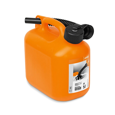 Канистра для бензина оранжевая 5л