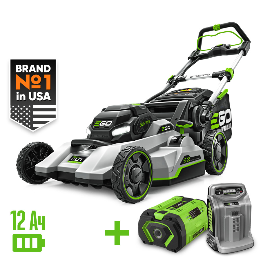 STIHL LM2136E-SP Газонокосилка аккумуляторная EGO (BA6720T+CH5500E) 0500019009, Газонокосилки аккумуляторные Штиль