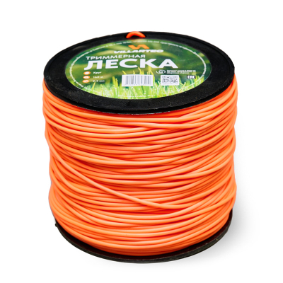 Cтруна триммерная кр. сечения  2,4 мм х 160 м  VILLARTEC