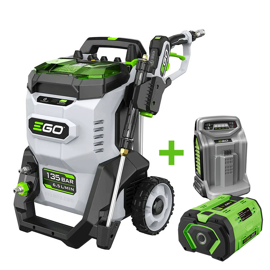 HPW2003E Мойка аккумуляторная EGO (BA5600T+CH5500E) F870006004, Мойки аккумуляторные EGO
