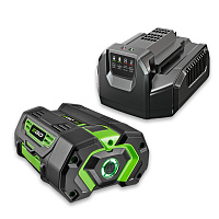 LB7651E Воздуходувное устройство аккумуляторное EGO (BA2800T+CH2100E) F820047011S, Воздуходувные устройства EGO