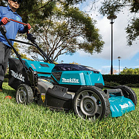 STIHL DLM530Z Газонокосилка аккумуляторная LXT BL 2х18В, 1600Вт, дека 53см, травосборник 70л, 4в1, ADT,XPT DLM530Z, Газонокосилки аккумуляторные Штиль