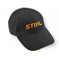 STIHL Кепка STIHL черная с вышивкой 04207400000, Кепки и шапки Штиль
