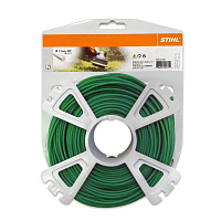 STIHL Косильная струна Ø 2,4 мм x 83 м STIHL круглого сечения, зелёный 00009303600, Струны косильные Штиль