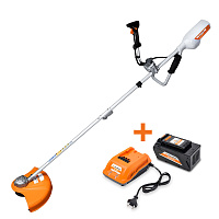 STIHL СА40 SET Аккумуляторный триммер  VILLARTEC AM405 + AC402 CA40Set5, Триммеры аккумуляторные Штиль