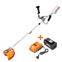 STIHL СА40 SET Аккумуляторный триммер  VILLARTEC AM408 + AC402 CA40Set8, Триммеры аккумуляторные Штиль