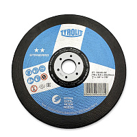 Обдирочный армированный круг на бакелитовой связке 178х6.5х22.23, A 24 S BF