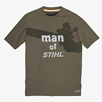 STIHL Футболка "man of STIHL" р-р.S 09887050048, Одежда Timbersports® Штиль